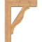 Ekena Millwork Funston Block Smooth Bracket w/ Offset Brace, Western Red Cedar, 7 1/2"W x 28"D x 36"H BKT0806X28X36FST05SWR - alternate 3